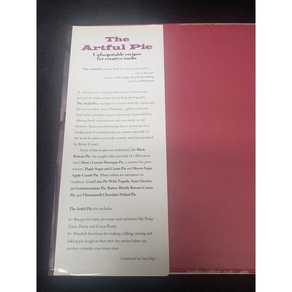 The Artful Pie: Unforgettable Recipes for Creative Cooks Hardback Cookbook - Picture 9 of 10